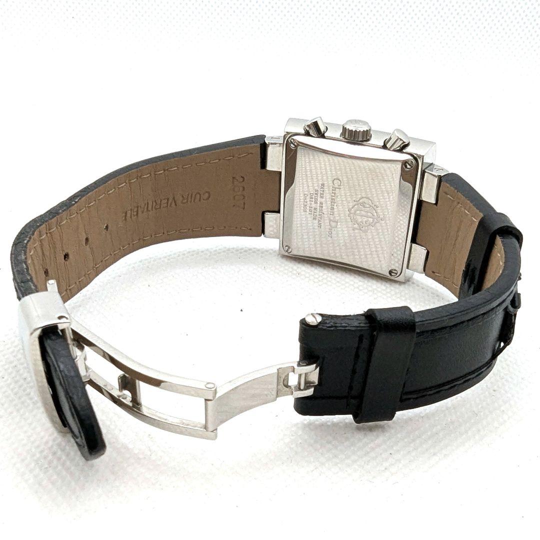 Christian Dior リヴァ ダイヤベゼル クロノグラフ 腕時計 不動