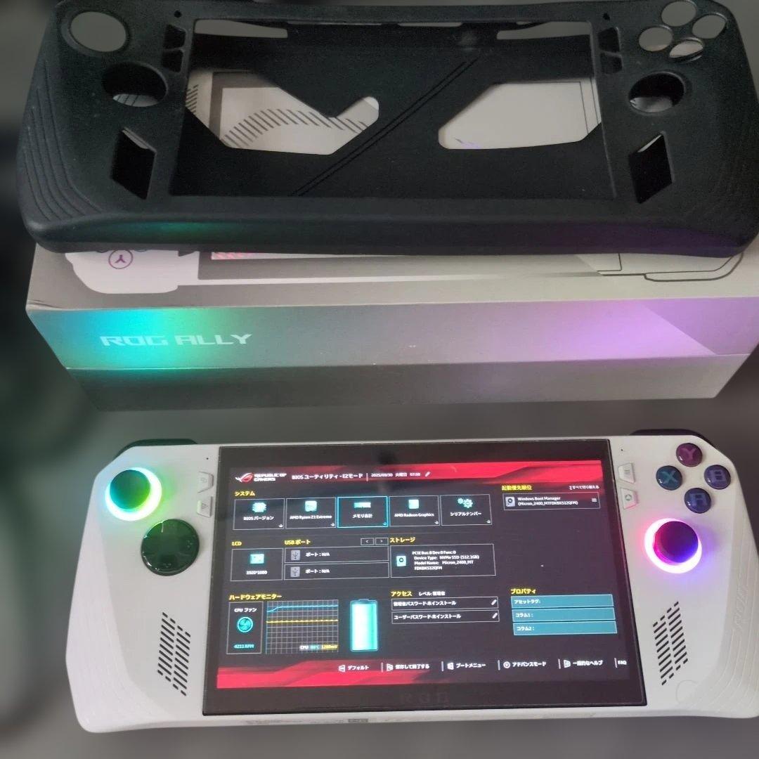 【付属品・カバー・ケース・画面保護付き】ROG ALLY Z1 Extreme