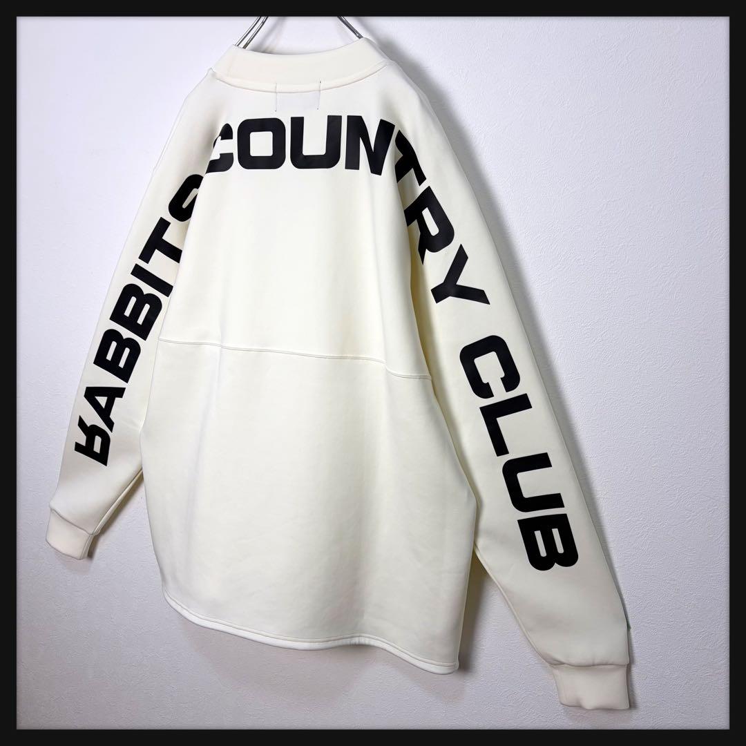 【新品タグ付】FR2 ゴルフ ビッグプリント スウェット クリーム 2XL