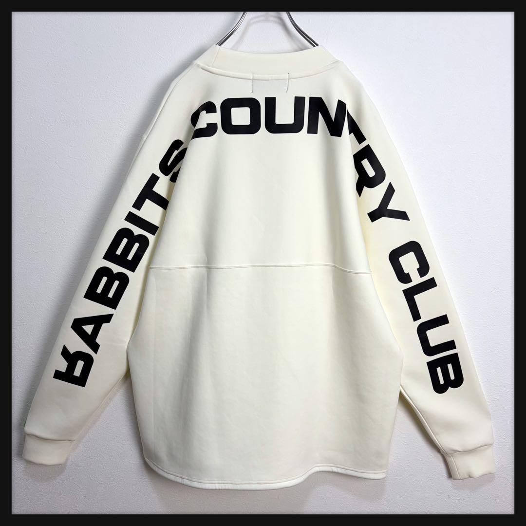 【新品タグ付】FR2 ゴルフ ビッグプリント スウェット クリーム 2XL