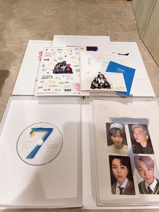 BTS MAP OF THE SOUL 7 4形態セット/トレカ付き