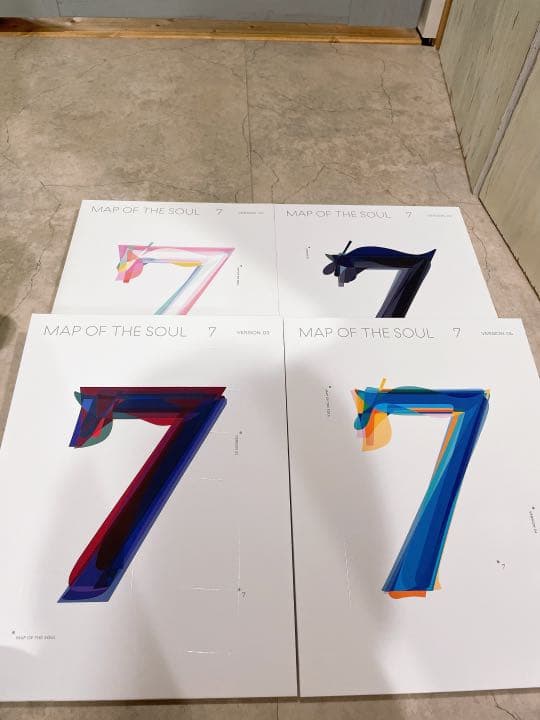 BTS MAP OF THE SOUL 7 4形態セット/トレカ付き