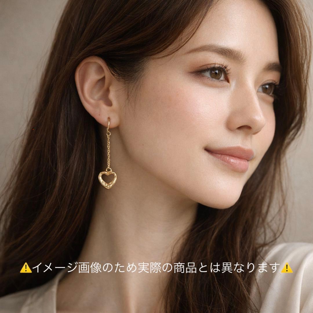 Y 　TIFFANYティファニー K18金　オープンハートピアス