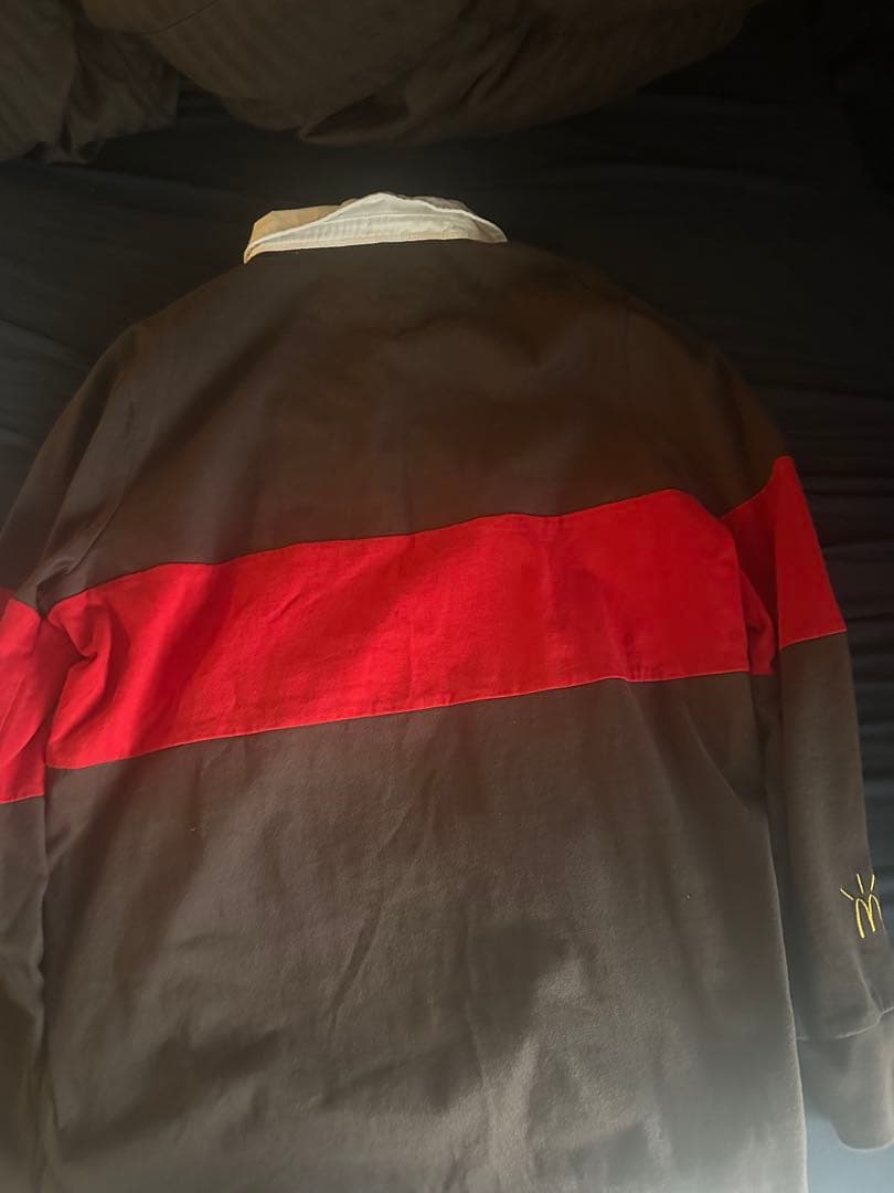 Travis Scott × McDonald's ラガーシャツ