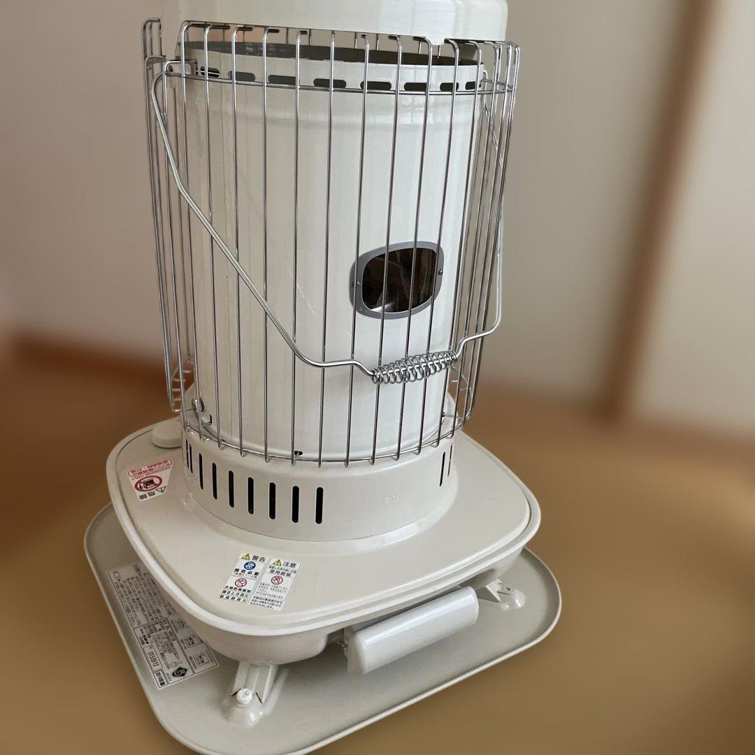 コロナ　石油ストーブ ホワイト 灯油 木造17畳まで