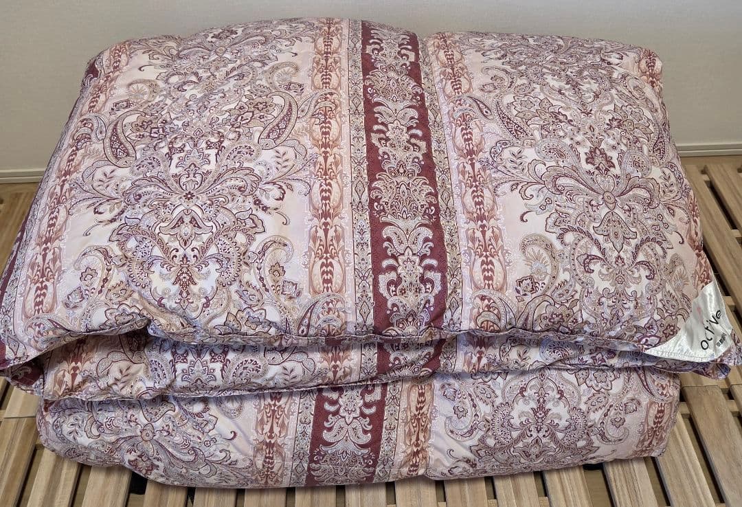 京都西川　atfive　羽毛掛け布団　190×210　ダブル