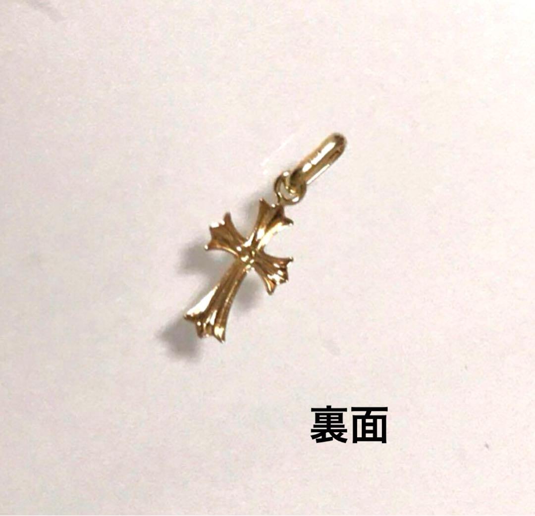 K18 ミニクロスペンダント　トップ