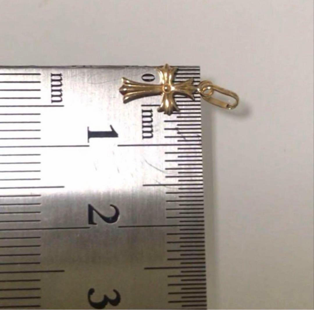 K18 ミニクロスペンダント　トップ