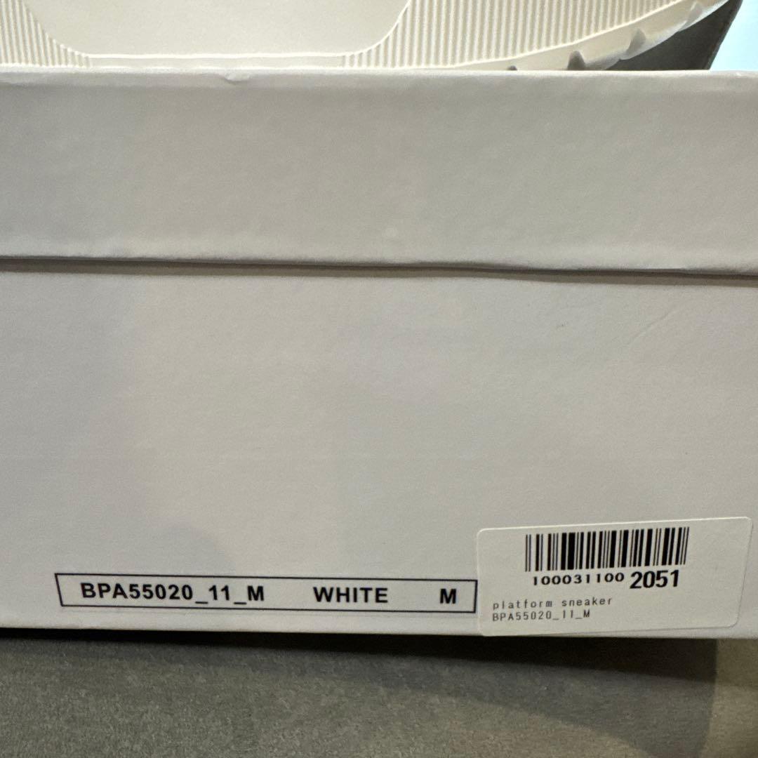 ［新品未使用］Mサイズ　鈴木亜美さん　プラットフォームスニーカー