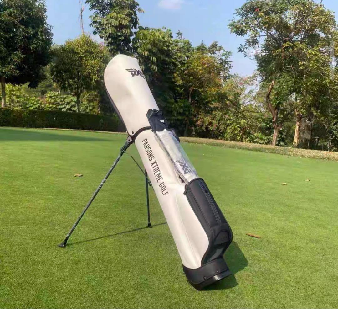PXG ラウンドバッグ セルフスタンドバッグ ハーフキャディバッグ ホワイト