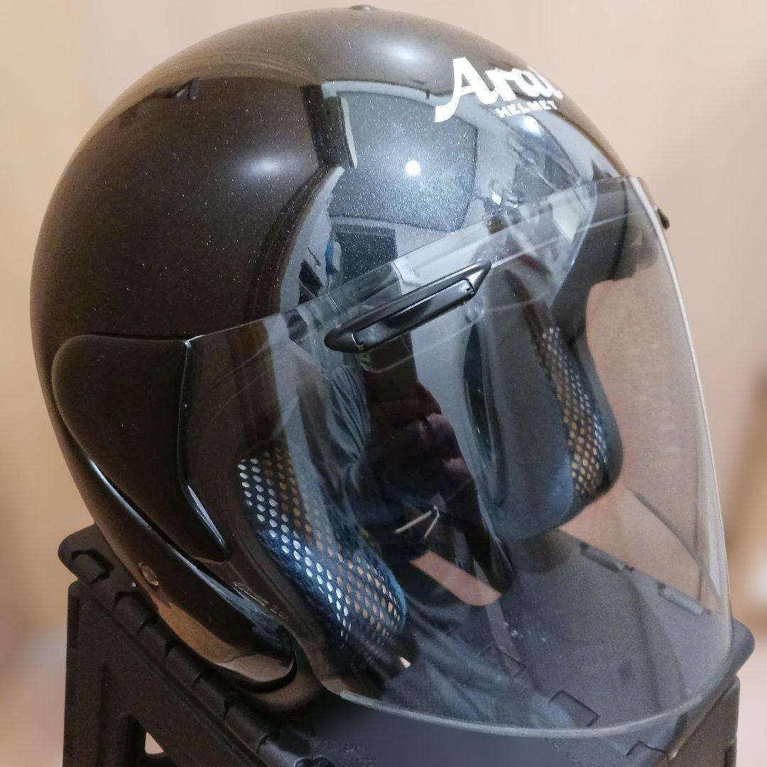スズキ、Arai ブラック ジェットヘルメット&ケース