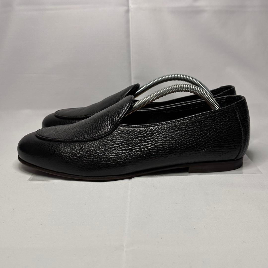 新品未使用☆ジャックソロヴィエール☆革靴☆スリッポン ローファー☆ブラック218