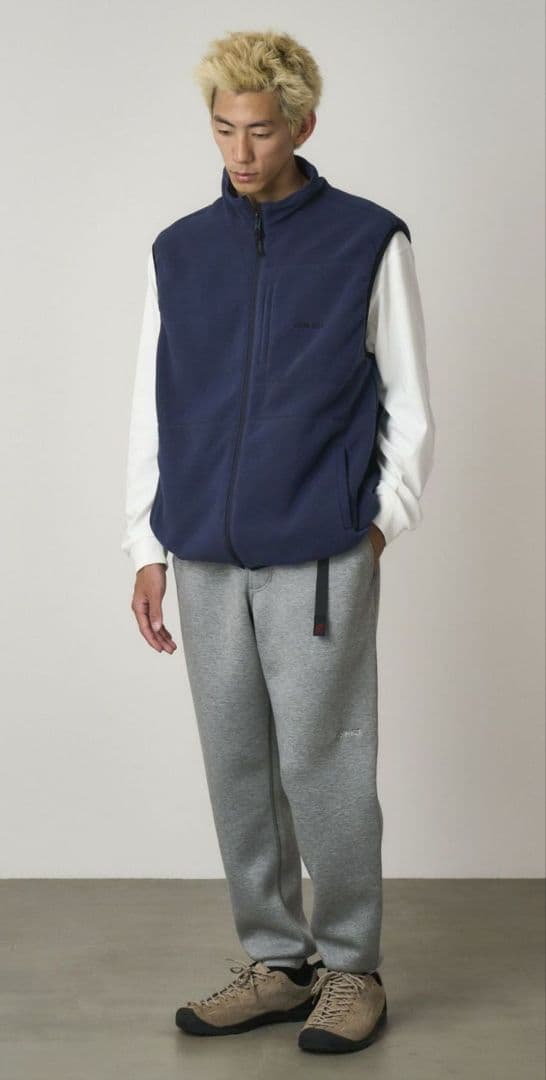 【新品】グラミチ テックニットナローリブパンツ L グレー