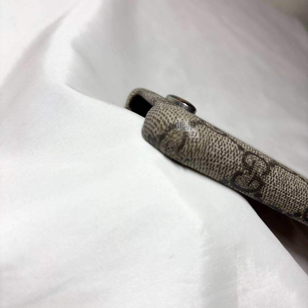 【美品】　グッチ　iPhoneケース　14pro max GGスプリーム