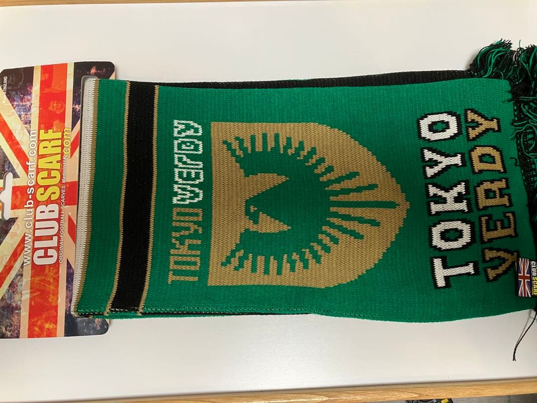 【即日発送・新品未使用】東京ヴェルディ　英国製フットボールマフラー