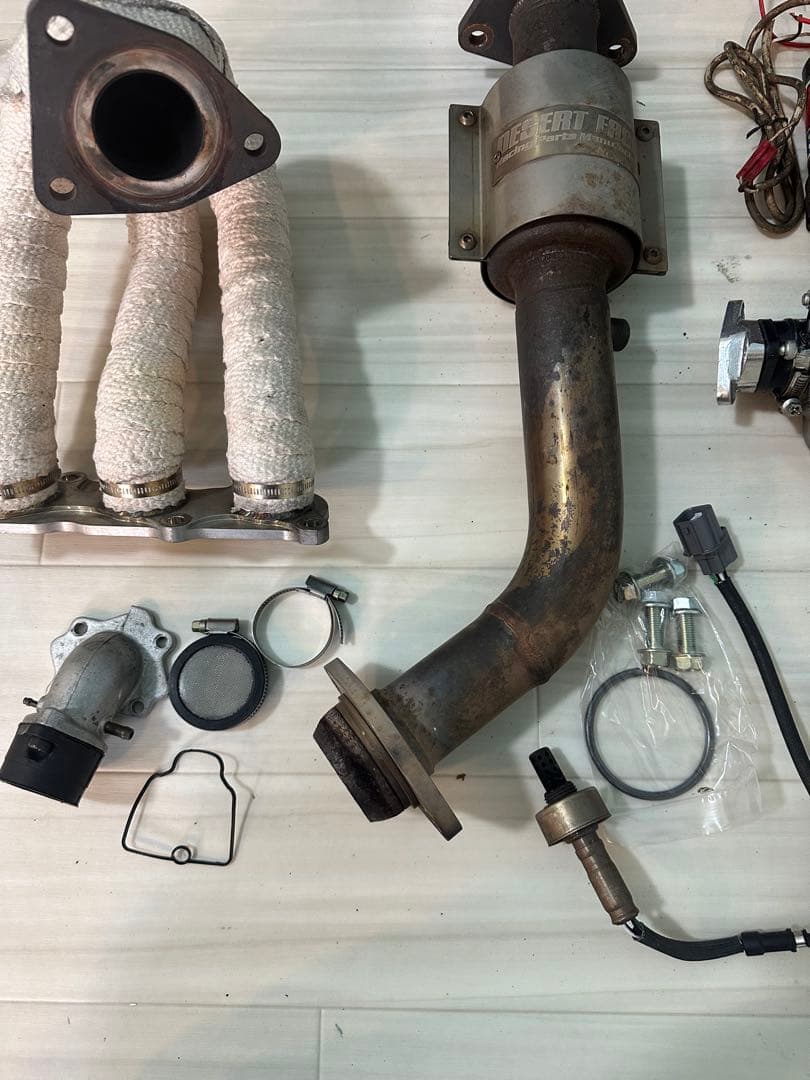 DESERT EAGLE 排気系パーツまとめ売り JASMA認定書類付き 現状品