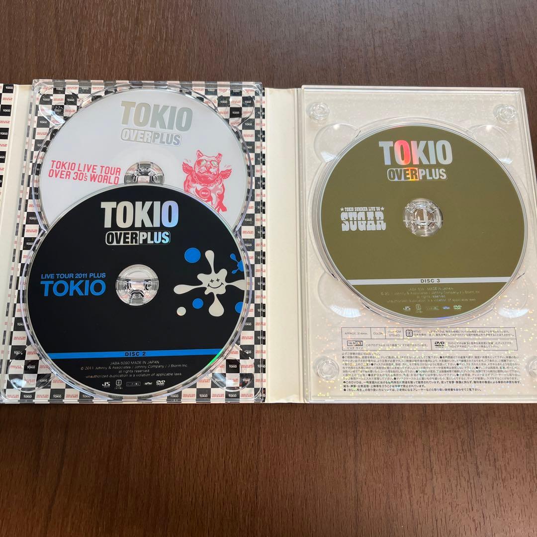 TOKIO/OVER/PLUS 初回限定盤 3枚組 TOKIO ジャニーズ レア