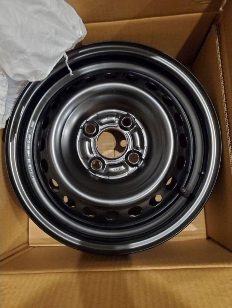 【佐藤宏 ①】N-BOX 純正スチールホイール ホイールカバー ナット付