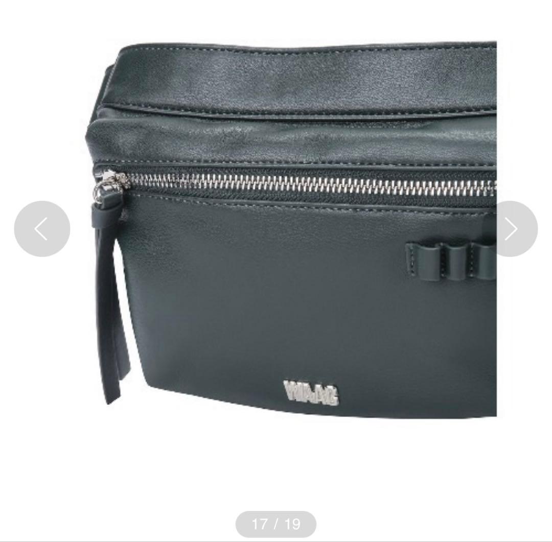 waac WOMENS カラーベルトバック　ウエストポーチ