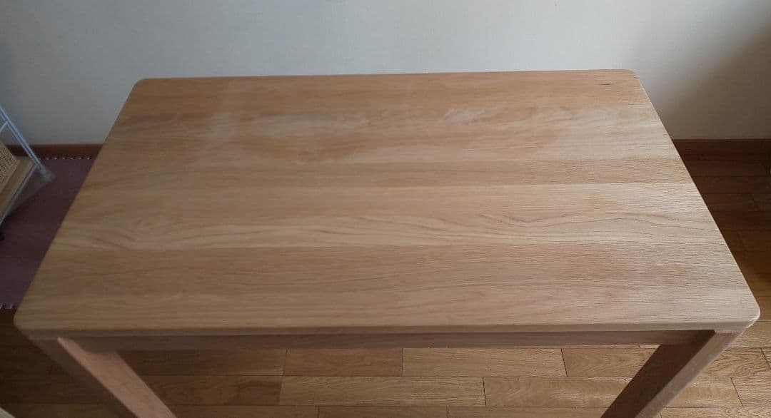 木製長方形テーブル ナチュラルウッド