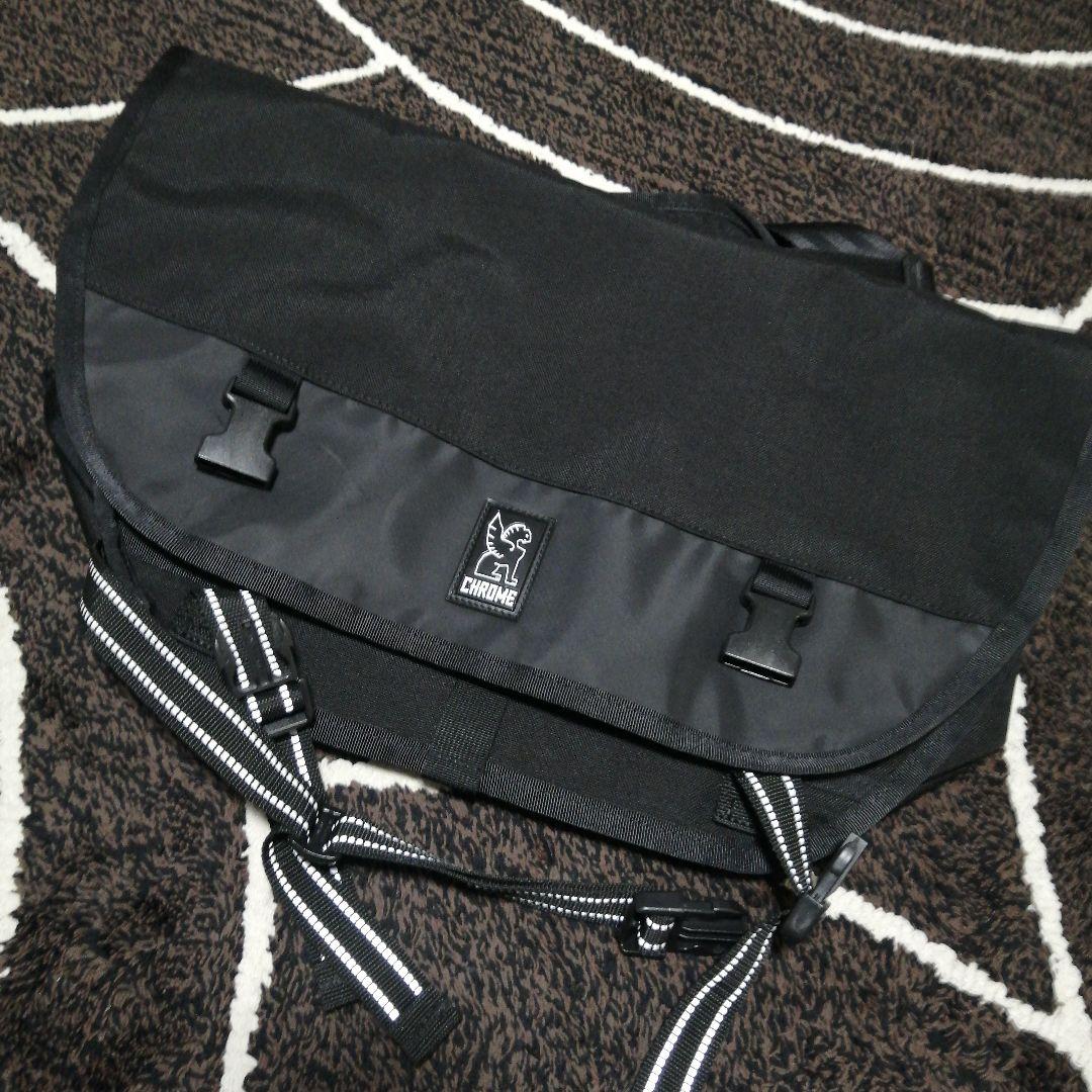 CHROMEメッセンジャーバッグMINI METRO ALLBLACK20.5L