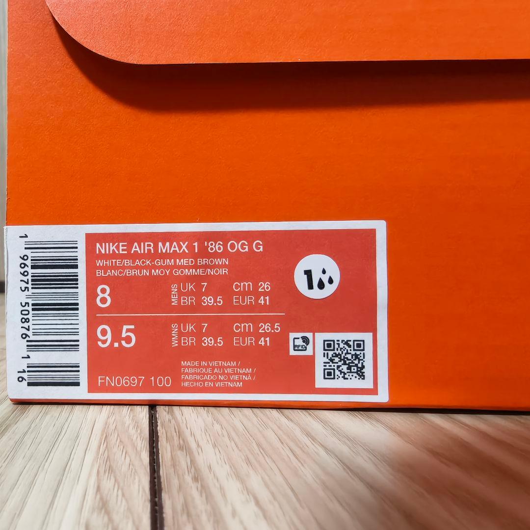 NIKE AIR MAX 1 86 OG G 27cm 新品未使用品