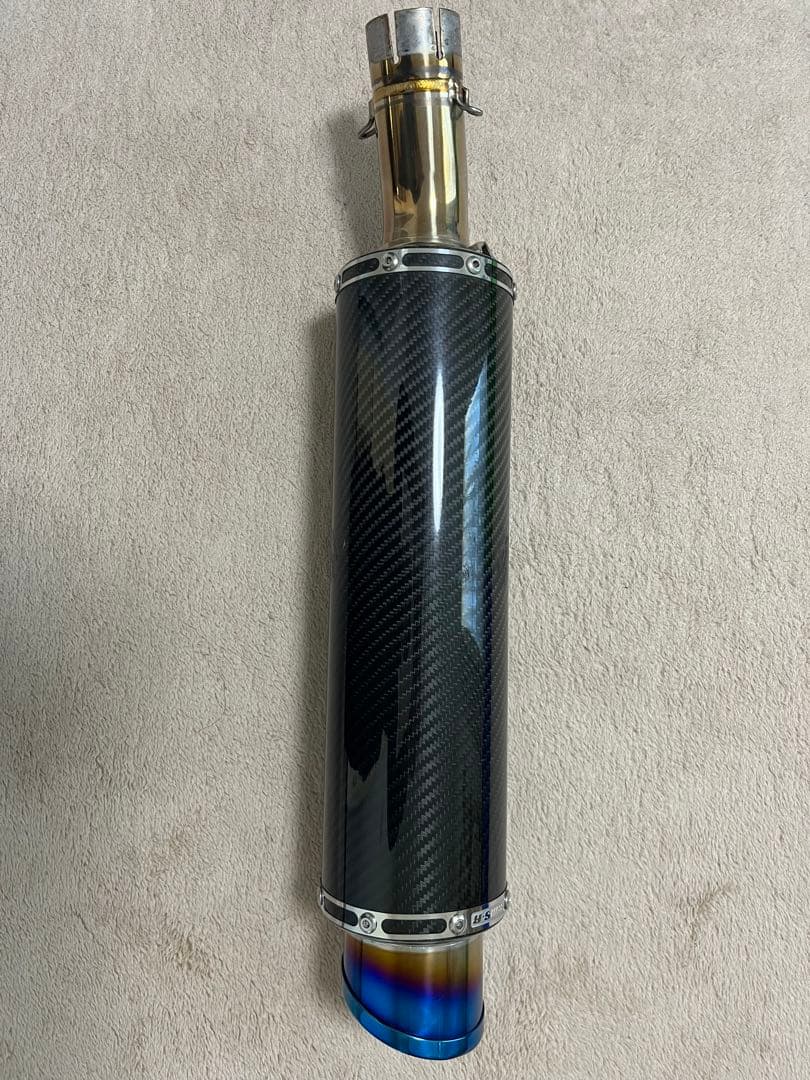 ninja400 マフラー　BEAMS R-EVO2 カーボン【ジャンク品】