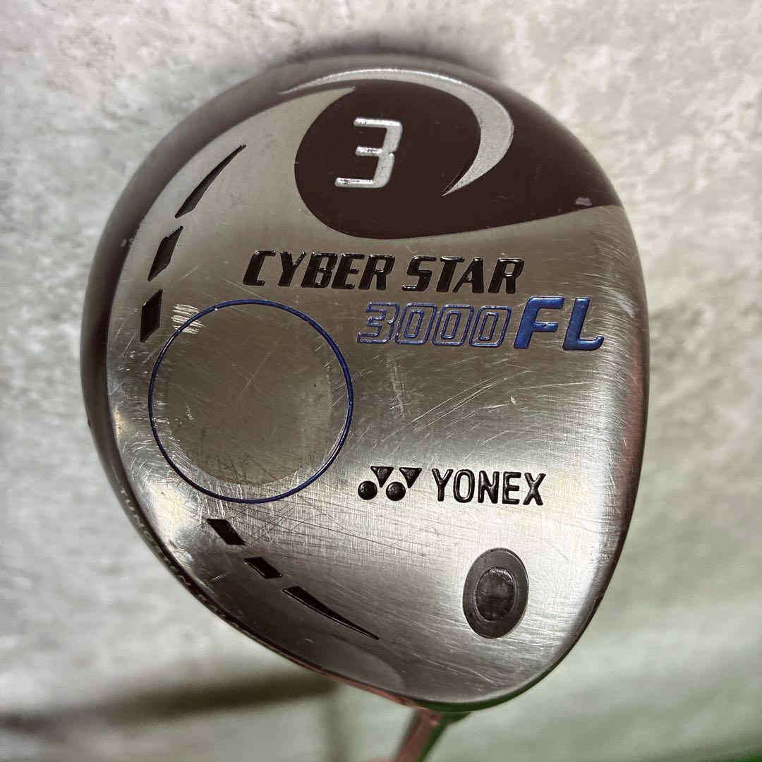 YONEX CYBER STAR 3000FL レディース ゴルフ 4本セット