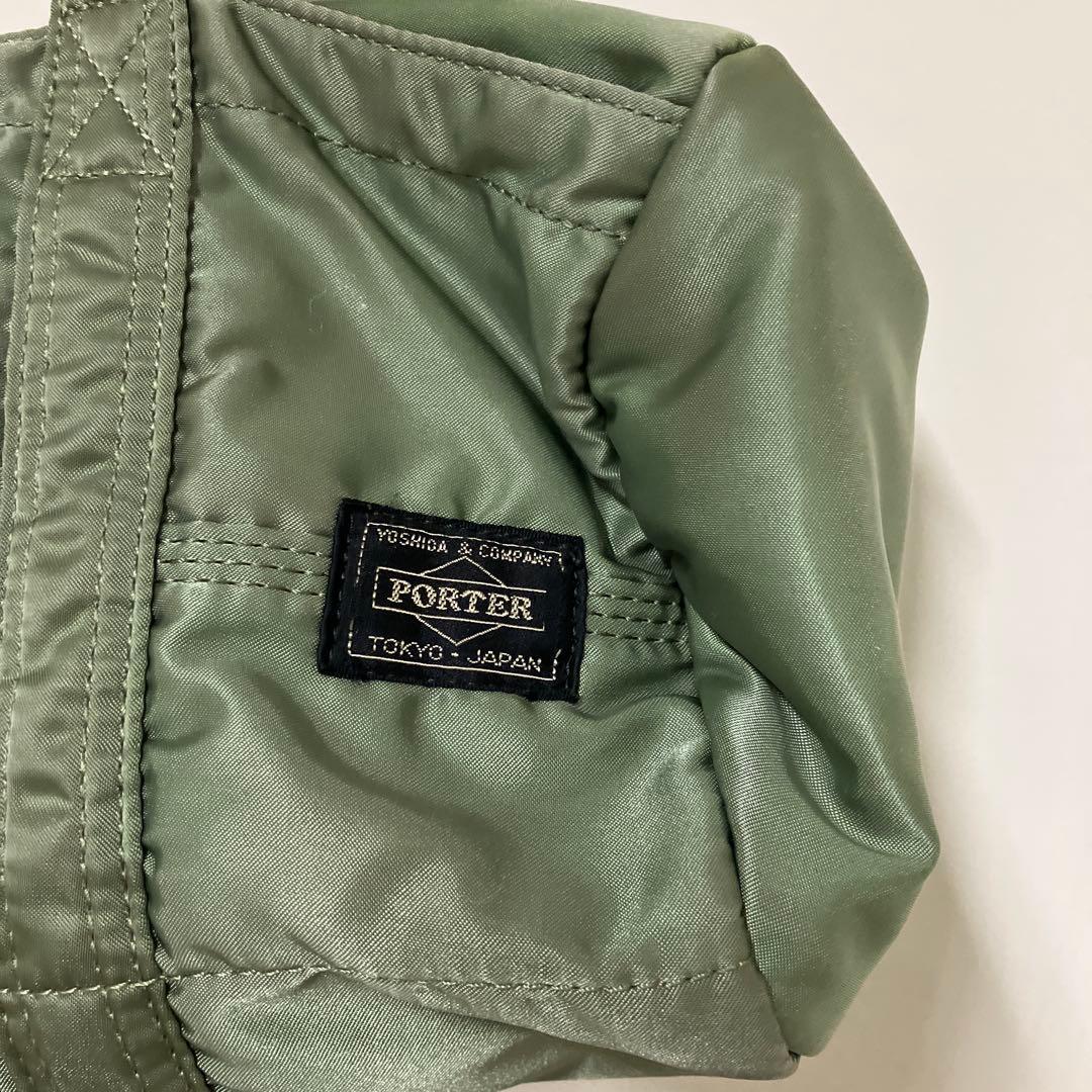 ポーター　タンカー ミニドラムバッグ　セージグリーン