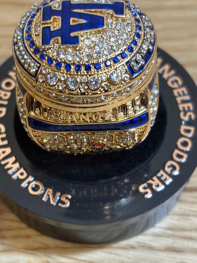 値下！⭐️非売品⭐️大谷翔平 2024セミオーセンティックチャンピオンリング➕カード