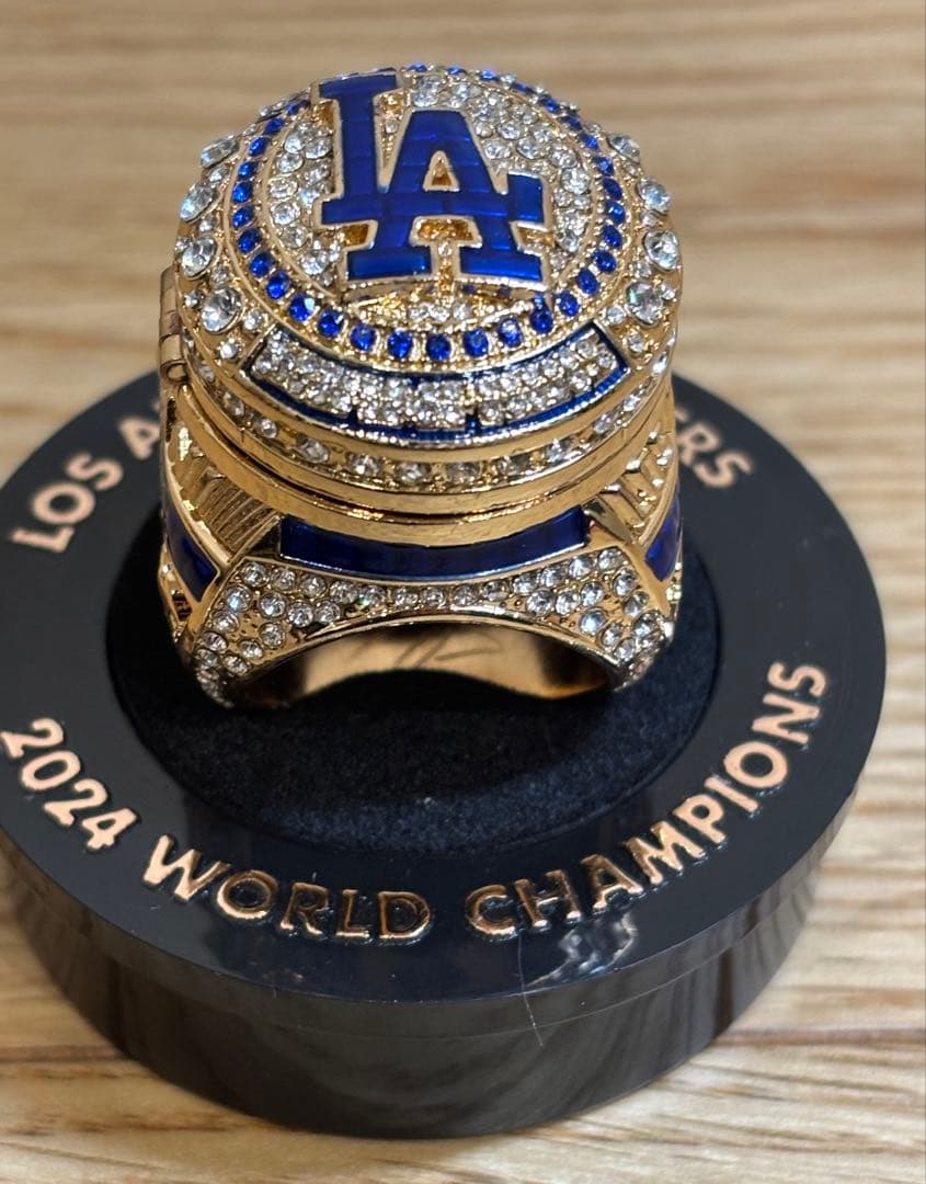 値下！⭐️非売品⭐️大谷翔平 2024セミオーセンティックチャンピオンリング➕カード