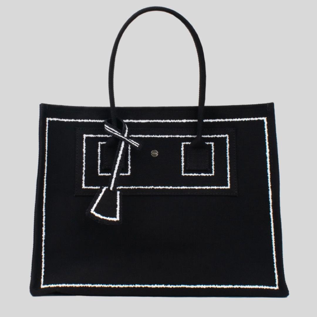 【新品未使用】yonfa ヨンファ グラフトート ブラック