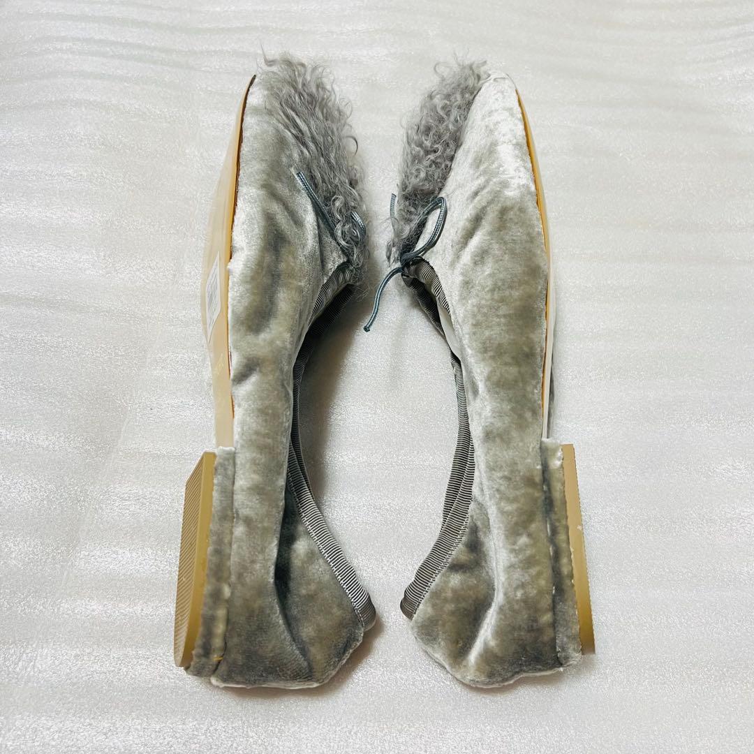 PIPPICHIC ファー付きフラットシューズ 38