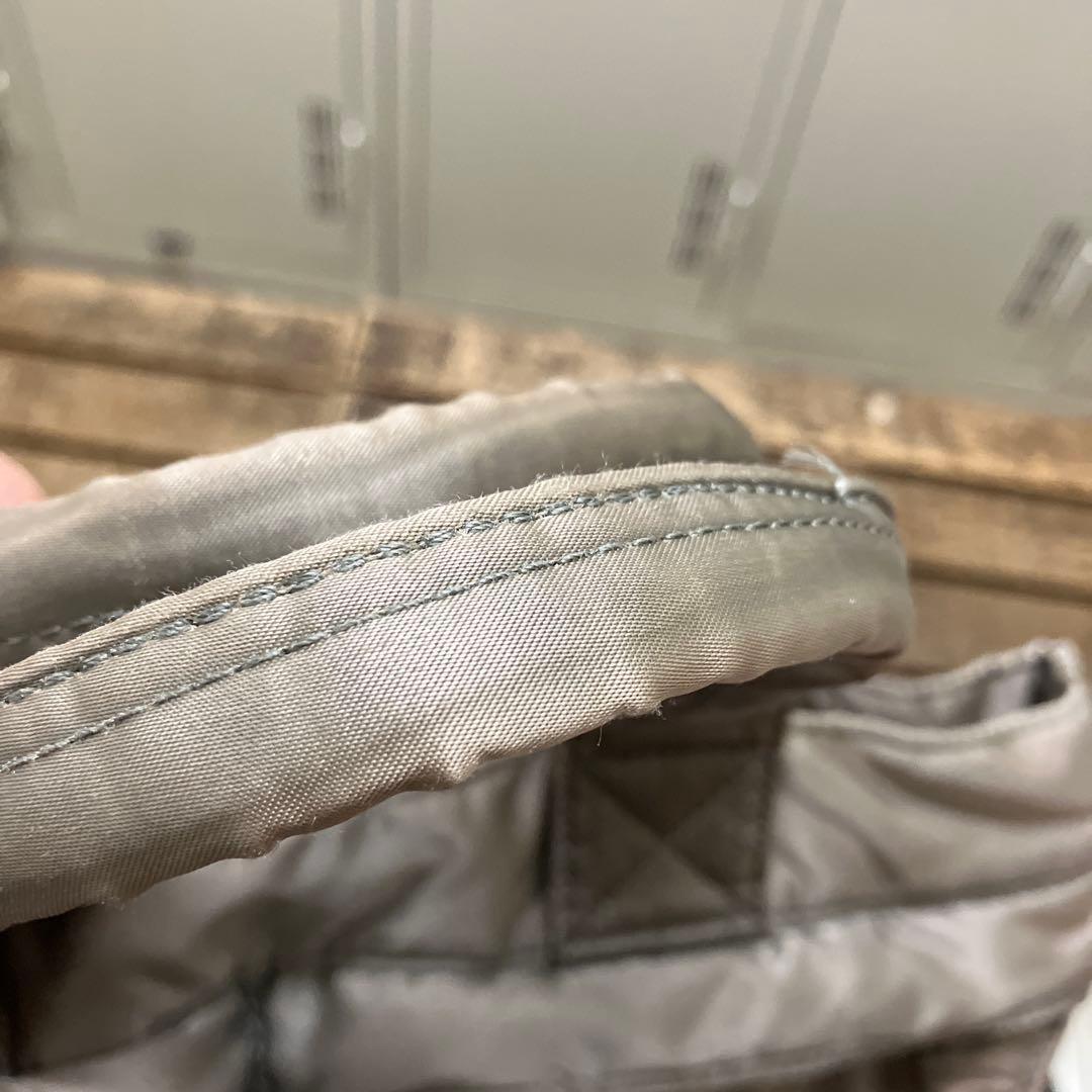 ポーター　タンカー トートバッグ　シルバー　変色あり