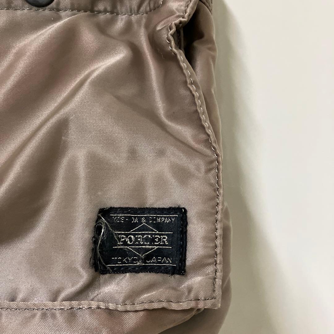 ポーター　タンカー トートバッグ　シルバー　変色あり