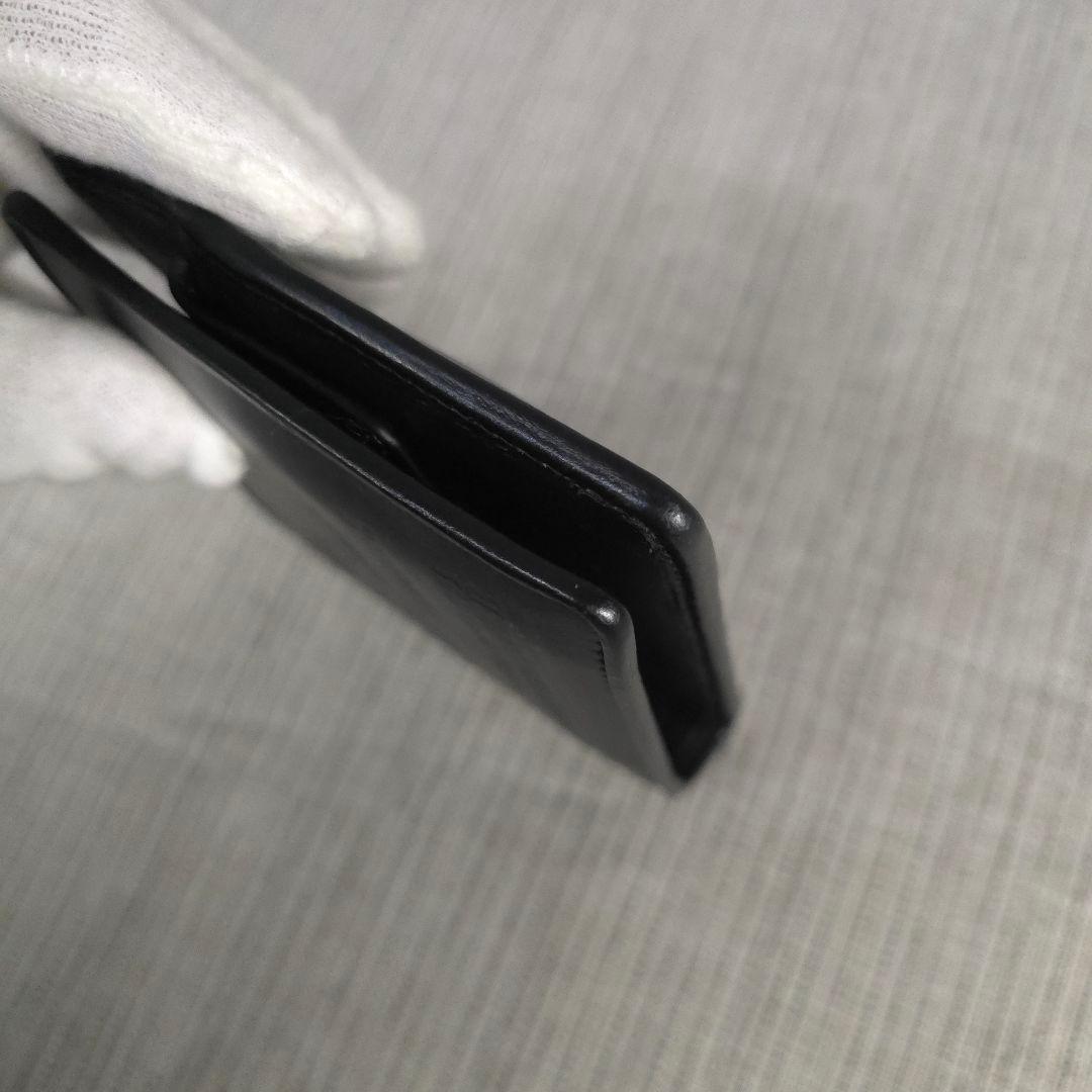 未使用　Raf Simons　ラフシモンズ　二つ折り財布　財布　レザー　ブラック