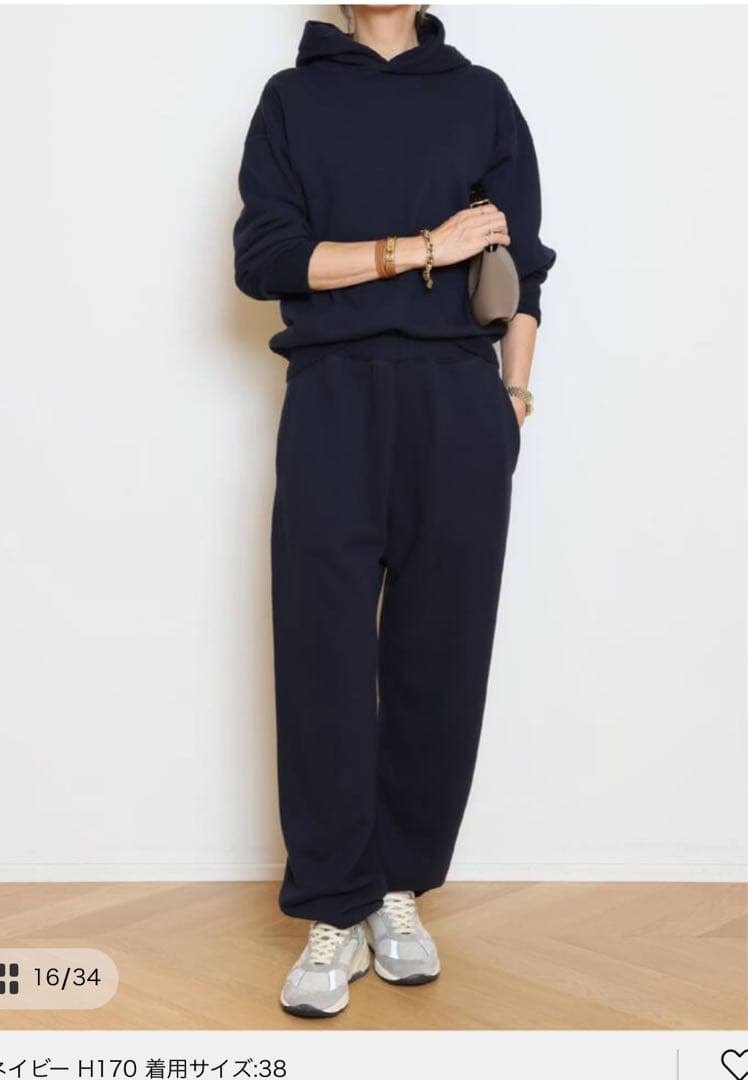 新品♡ HERILL ヘリル　スウェットパンツ36