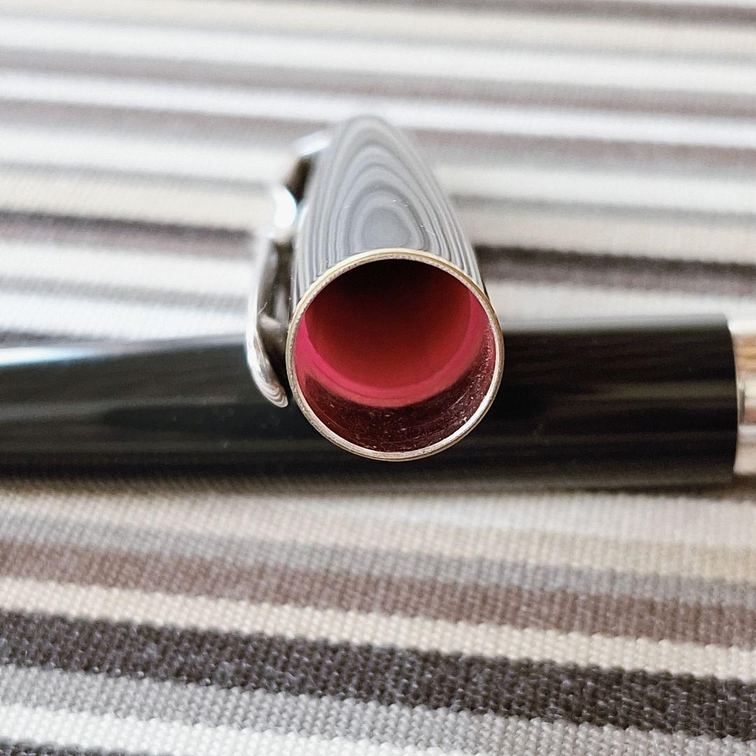 ポールスミス　チャコールグレーラッカー　万年筆　ペン先18K