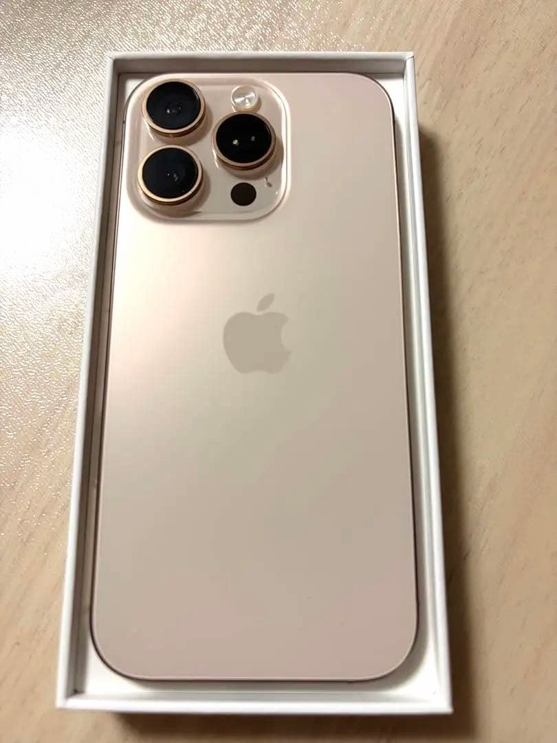 iPhone16Pro デザートチタニウム　128GB