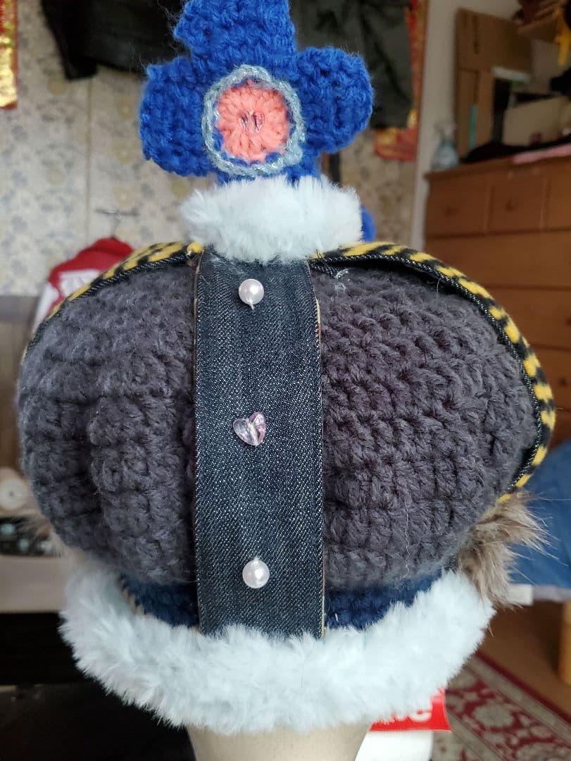 手編み CROWNHAT クラウンハット