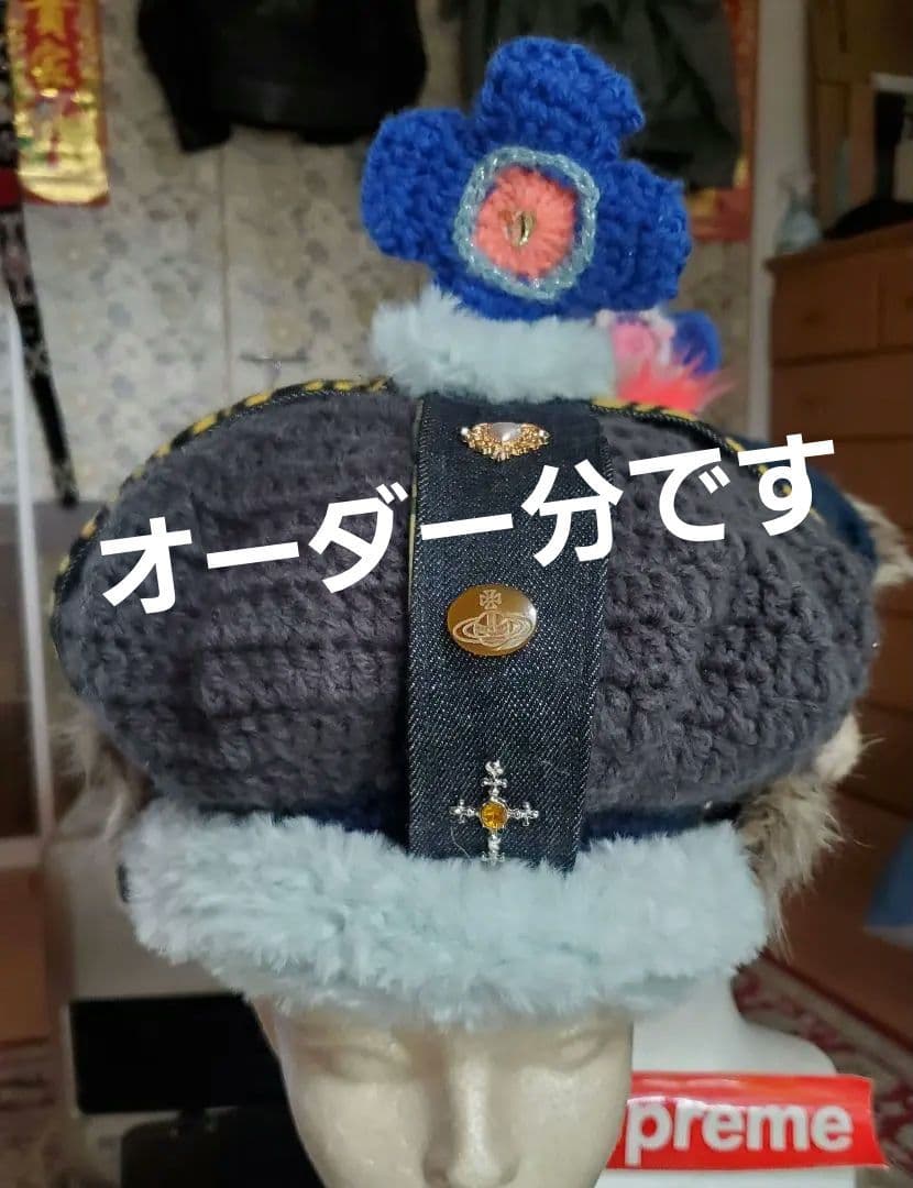 手編み CROWNHAT クラウンハット