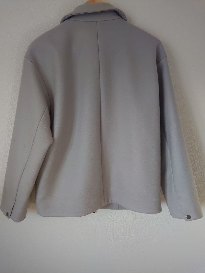 public tokyoパブリックトウキョウ 140s メルトンショートブルゾン