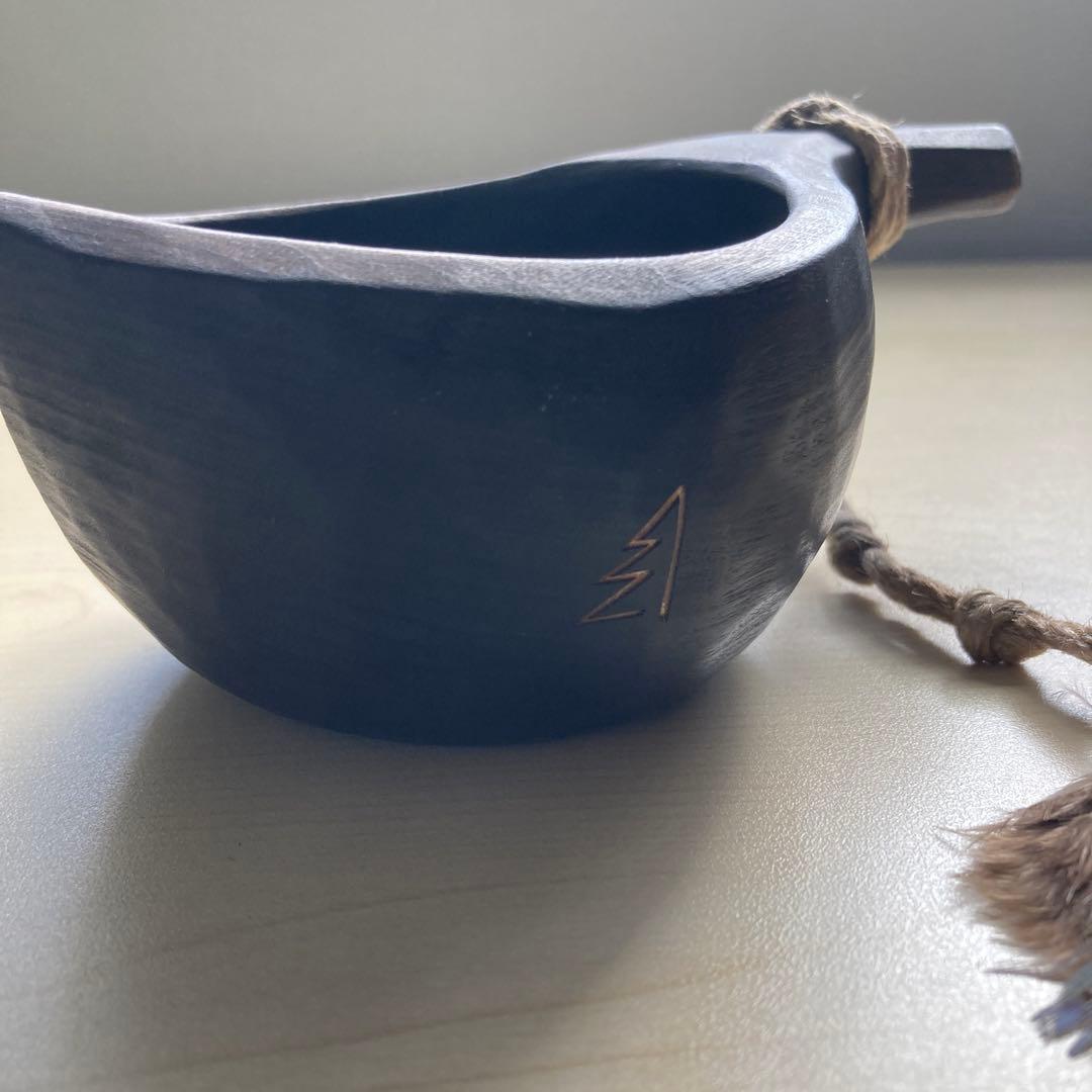 【新品】ソウルオブシベリア #1 ブラックペンダント　No.1840 ククサ