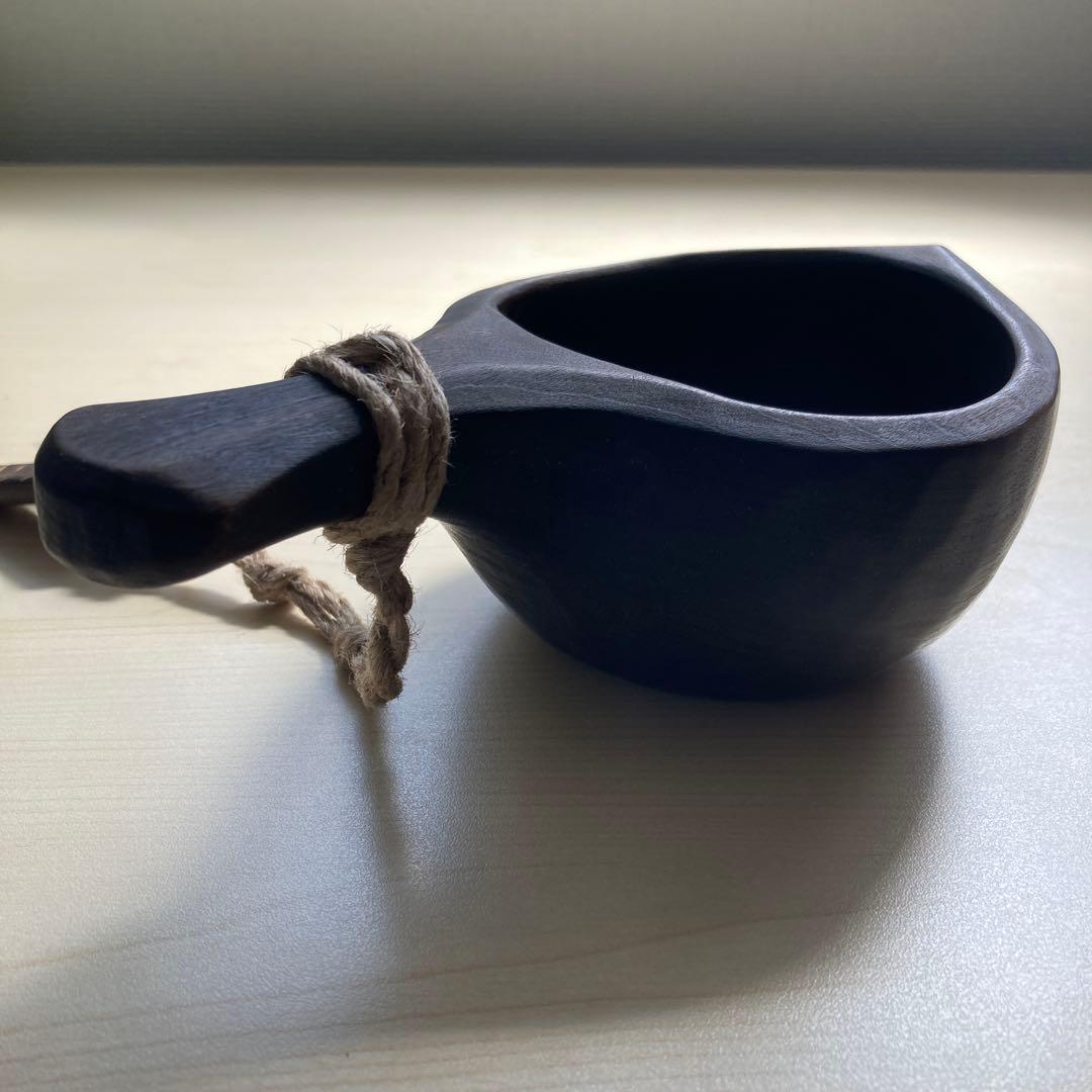 【新品】ソウルオブシベリア #1 ブラックペンダント　No.1840 ククサ