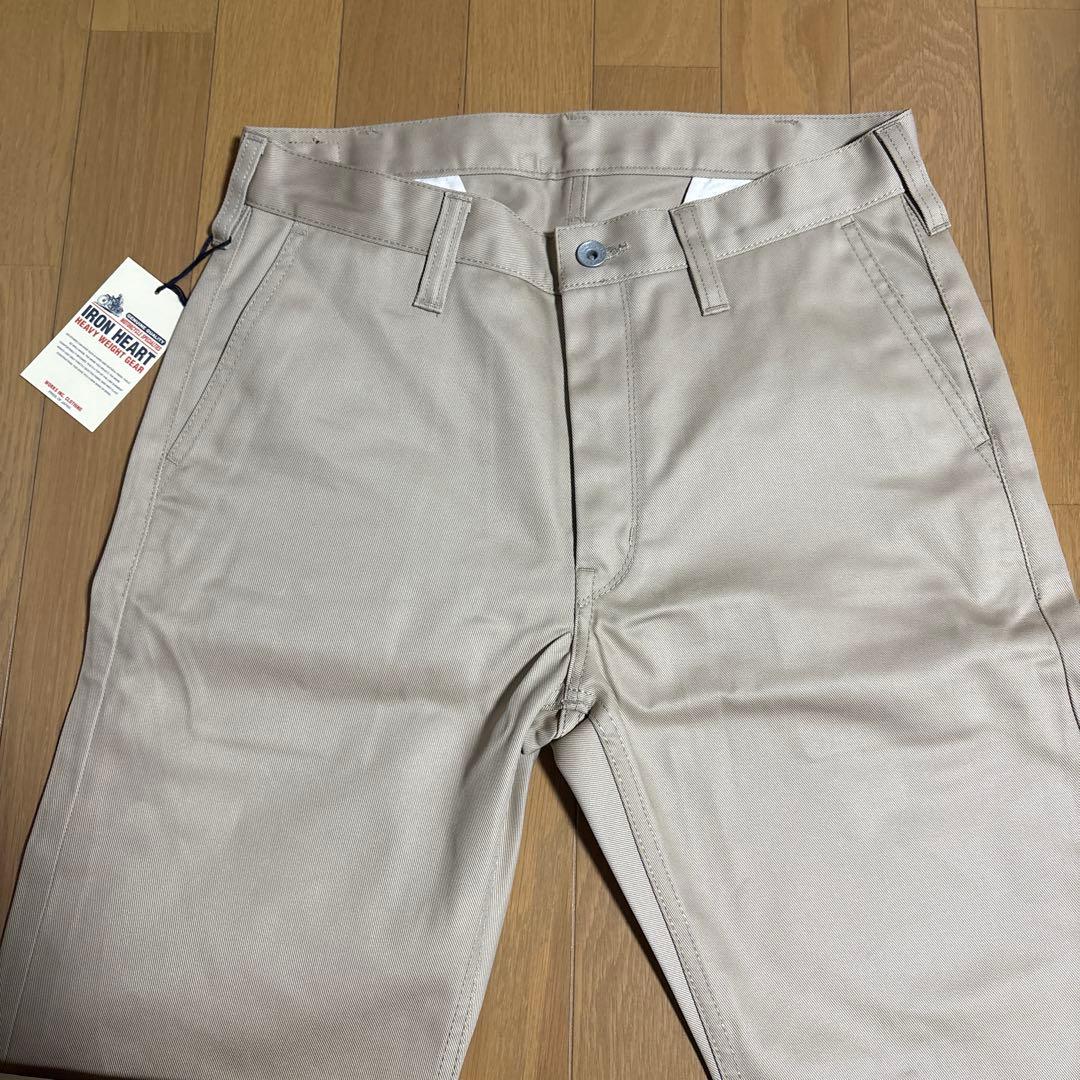 IRON HEART カーキ チノパン 31