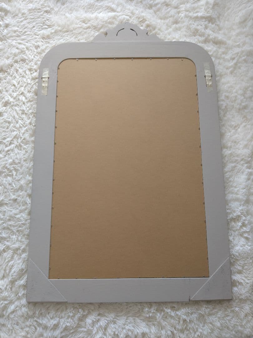 【最終価格】サラグレース　壁掛けミラー　シャビーシック　アンティーク調ミラー