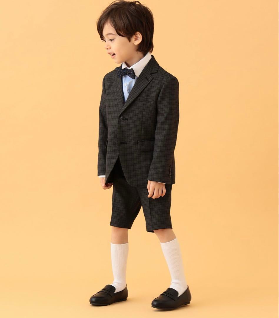 【新品未使用タグ付き】男の子入学式卒園式フォーマルスーツビームスミニ