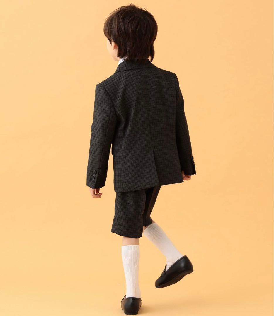 【新品未使用タグ付き】男の子入学式卒園式フォーマルスーツビームスミニ