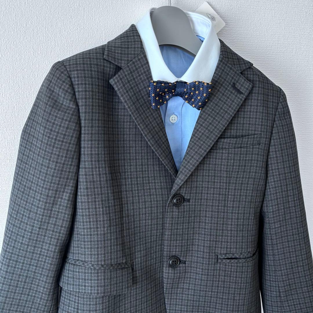 【新品未使用タグ付き】男の子入学式卒園式フォーマルスーツビームスミニ