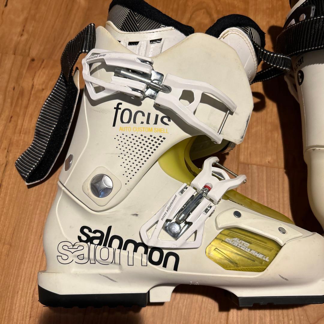 サロモン　スキーブーツ　24cm-24.5cm 収納バック付き